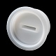Полосатая круглая чашка для свечи с крышкой DIY-G094-06B-8