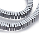 Non magnetici perle ematite sintetico fili G-K003-3mm-07-3