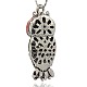 Lovely Owl Pendant Necklace Findings ENAM-M001-24-2