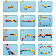 Sunnyclue diy fabricación de collares para niños DIY-SC0004-46S-5