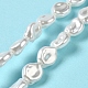 Fili di perle di plastica imitazione perla abs KY-F021-02-2