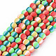Handmade Polymer Clay Beads Strands X-CLAY-N008-057-01-1