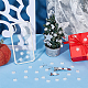 Olycraft 500 Uds cabujones de perlas de copo de nieve 15mm copo de nieve blanco flatbacks perla plástico abs perlas de imitación artesanía de resina perla de copo de nieve para álbum de recortes decoración de caja de teléfono manualidades diy KY-OC0001-17-5