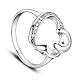 Shegrace Awesome 925 серебряное кольцо на палец JR335A-3