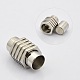 Column with Hexagon 304 Stainless Steel Magnetic Clasps STAS-N014-13-8mm-2