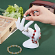 Plastic Mannequin Hand Jewelry Display Holder Stands RDIS-WH0009-013B-3