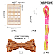 Chgcraft деревянная вышивка крестиком вышитая заготовка диска DIY-CA0001-56-2