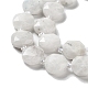 Fili di perline di pietra di luna arcobaleno naturale G-NH0004-023-4