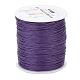ワックスコットンコード  紫色のメディア  1mm  約100ヤード/ロール（91.44メートル/ロール）  300フィート/ロール YC-JP0001-1.0mm-192-2