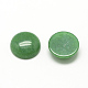 Cabochons de jade blanc naturel X-G-R416-10mm-08-2