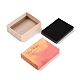 Двухцветные картонные коробки для упаковки ювелирных изделий CON-B007-04E-2