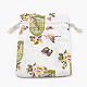 Polycotton(Polyester Cotton) Packing Pouches Drawstring Bags ABAG-T006-A09-2