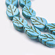 Chapelets de perles en turquoise synthétique TURQ-G116-9x14mm-02-3