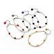 Bracelets de perles de pierres précieuses naturelles BJEW-JB05313-1