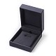 Imitation PU Leather Covered Wooden Jewelry Pendant Boxes OBOX-F004-12A-2