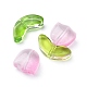 30pcs 2 perles de verre transparentes de style GLAA-YW0001-85-2