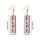 Серьги с подвесками из сплава акрила FS-WG4D5AE-01-4