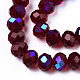 Electroplate Glass Beads Strands EGLA-A034-T10mm-L21-3