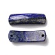 Colgantes de conector de lapislázuli natural G-D460-02H-2