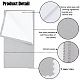 Beebeecraft 2 шт. 4 слоя ткань для полировки серебра TOOL-BBC0001-03A-6