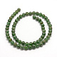 Natürlichen grünen Aventurin Perlen Stränge G-E380-02-6mm-5