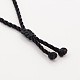 Création de collier en corde de nylon NJEW-P001-010-3