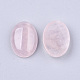Natural rosa de cabuchones de cuarzo X-G-S349-25A-07-2