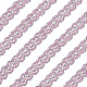 Rubans de dentelle tressée en polyester OCOR-WH0060-73E-1