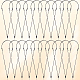 20шт регулируемый вощеный полиэстеровый шнур для изготовления ожерелья AJEW-SC0003-92B-5