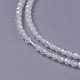 Perles de zircon cubique G-F596-48I-3mm-3