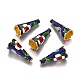 Lega coni perline smalto&nbsp;PALLOY-K243-08G-1