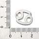 Pendentifs de placage en laiton KK-Q810-04E-P-3