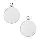 925 стерлингов серебряные подвески STER-GO0001-62A-1