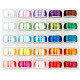 25 rollo de hilo monofilamento de poliéster de alto brillo de 25 colores OCOR-WH0047-54-1