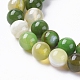 Chapelets de perles en agate à rayures naturelles/agates à bandes G-G582-8mm-61-3