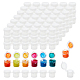 Boîte vide de peinture en plastique&nbsp;AJEW-WH0816-338-1