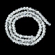 Brins de perles de pierre de lune arc-en-ciel naturel G-F748-Z01-02-4