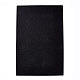 模造革生地シート  衣類用アクセサリー  ブラック  30x20x0.05cm DIY-D025-E11-1