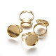 Componentes de anillos de dedo de 304 acero inoxidable ajustables STAS-E471-04D-G-2