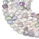 Природных красочные флюорита бисер нитей G-P575-C20-6mm-4