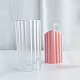 Moules à bougies trapézoïdales en plastique bricolage CAND-PW0001-035-1