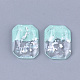 Two Tone Resin Cabochons X-CRES-T014-06D-2