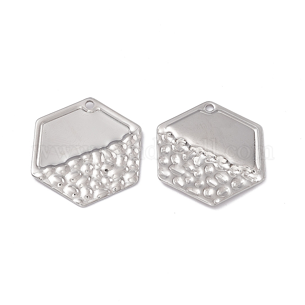 Pendentif Acier Inoxydable Gris Pvd 596883