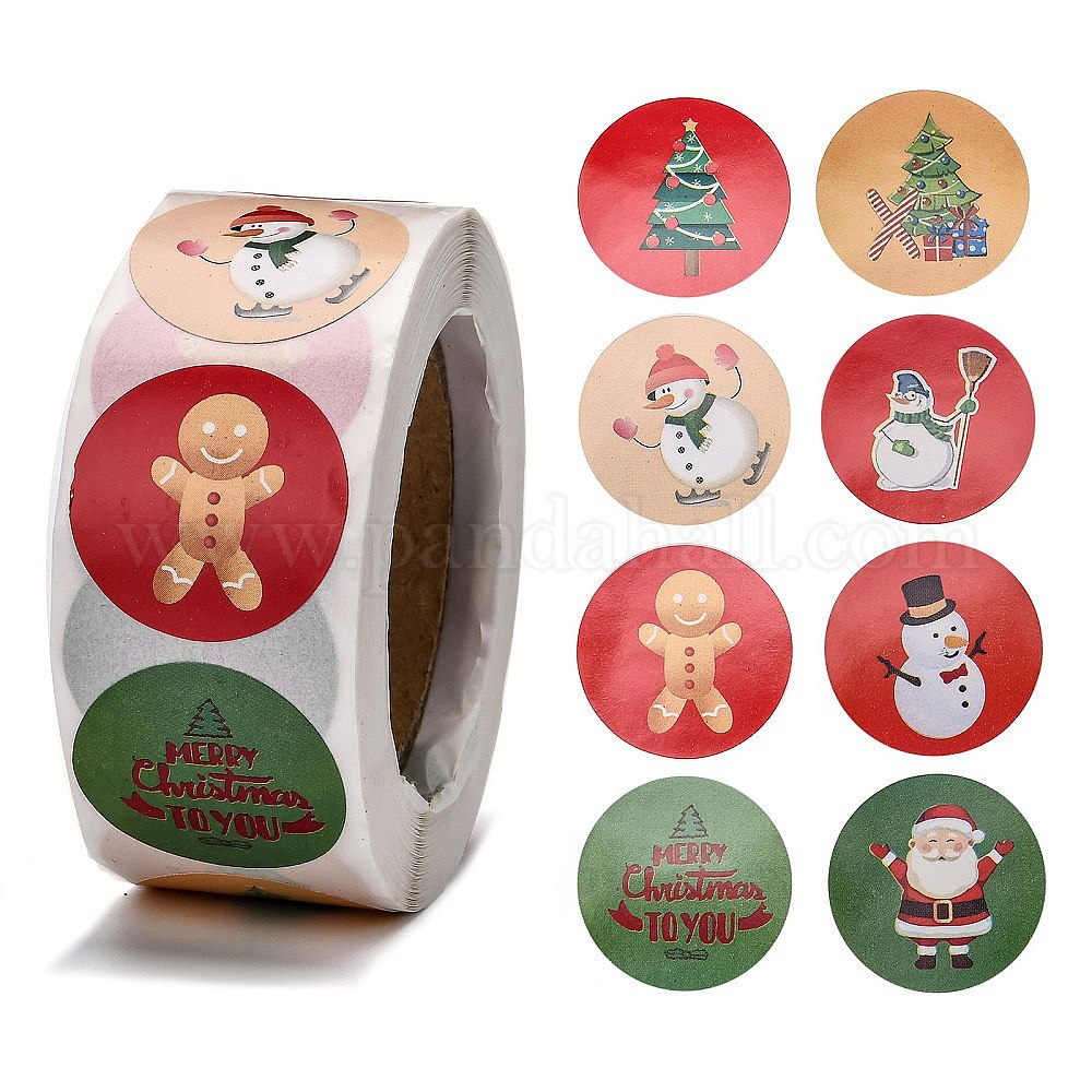 Wholesale Christmas Tag Stickers   Pandahallcom