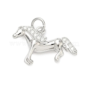 Латунные микро проложить кубического циркония подвески KK-C156-12P