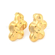Серьги-гвоздики из нержавеющей стали 304 EJEW-L290-007G