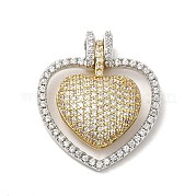 Латунные микро проложить кубического циркония подвески KK-Q772-08GP