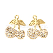 Латунные микро проложить кубического циркония подвески KK-F895-18A-G