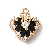 Латунные микро проложить кубического циркония подвески KK-C062-076G