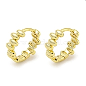 Boucles d'oreilles en laiton EJEW-L211-010F-G